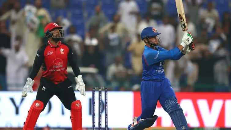 afghanistan beats hong kong by 94 runs asia cup opening match registers their biggest victory by runs margin t20 asia cup history Asia Cup 2025: अफगानिस्तान ने दर्ज की एशिया कप की सबसे बड़ी जीत, पहले मैच में हॉन्ग कॉन्ग को 94 रनों से रौंदा