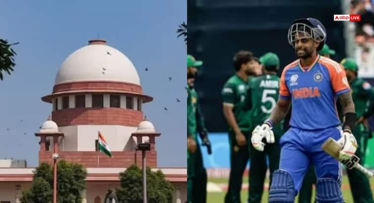 Asia cup t-20 India vs Pakistan plea in supreme court to cancel the match regarding pahalgam attack and pak funded terror भारत-पाकिस्तान T-20 मैच रोकने के लिए सुप्रीम कोर्ट में याचिका, आतंक को शरण देने वाले देश से खेलने को नागरिकों की भावना का मजाक बताया